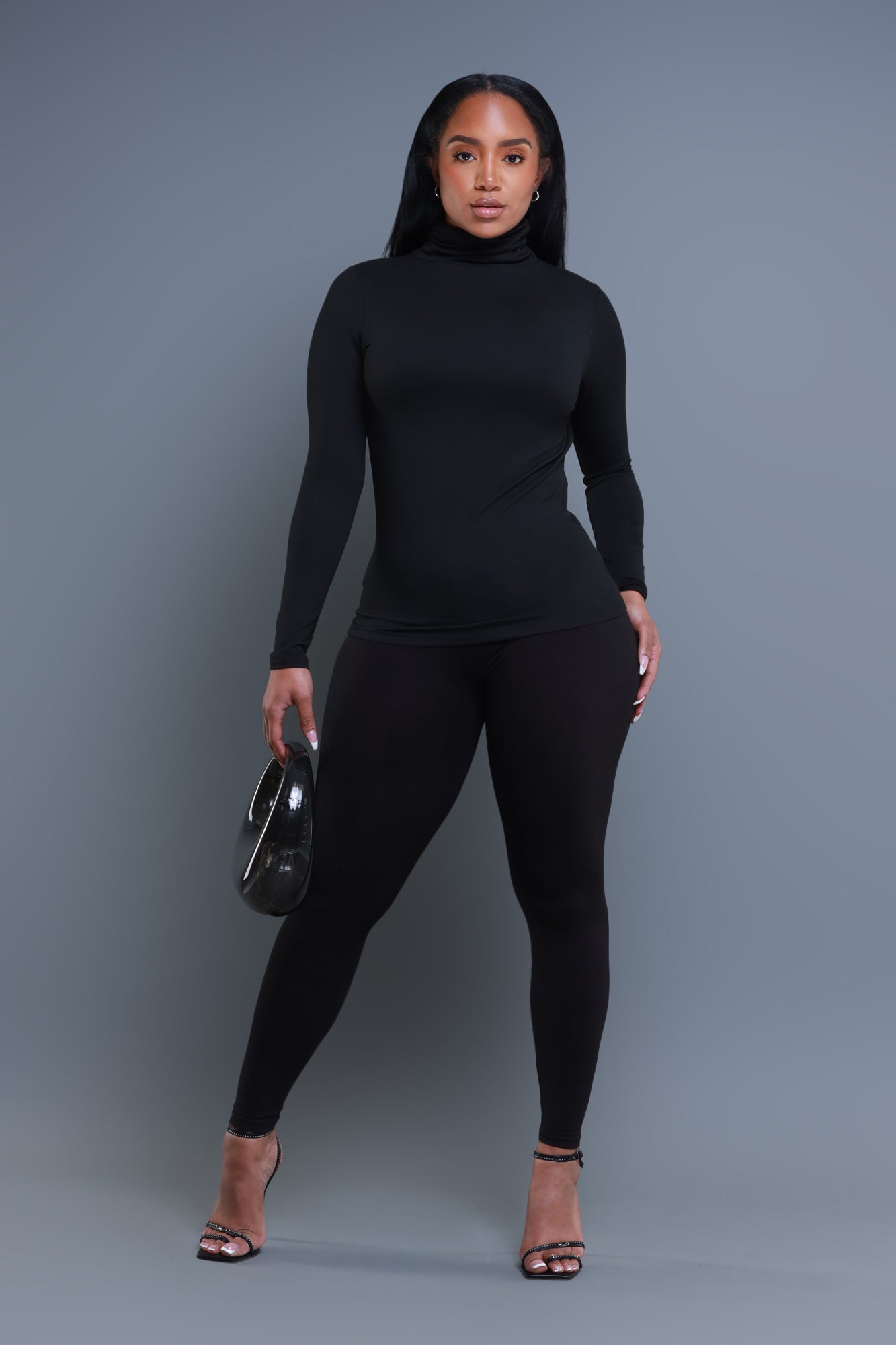 Record Timing Legging Set - Black - Swank A Posh