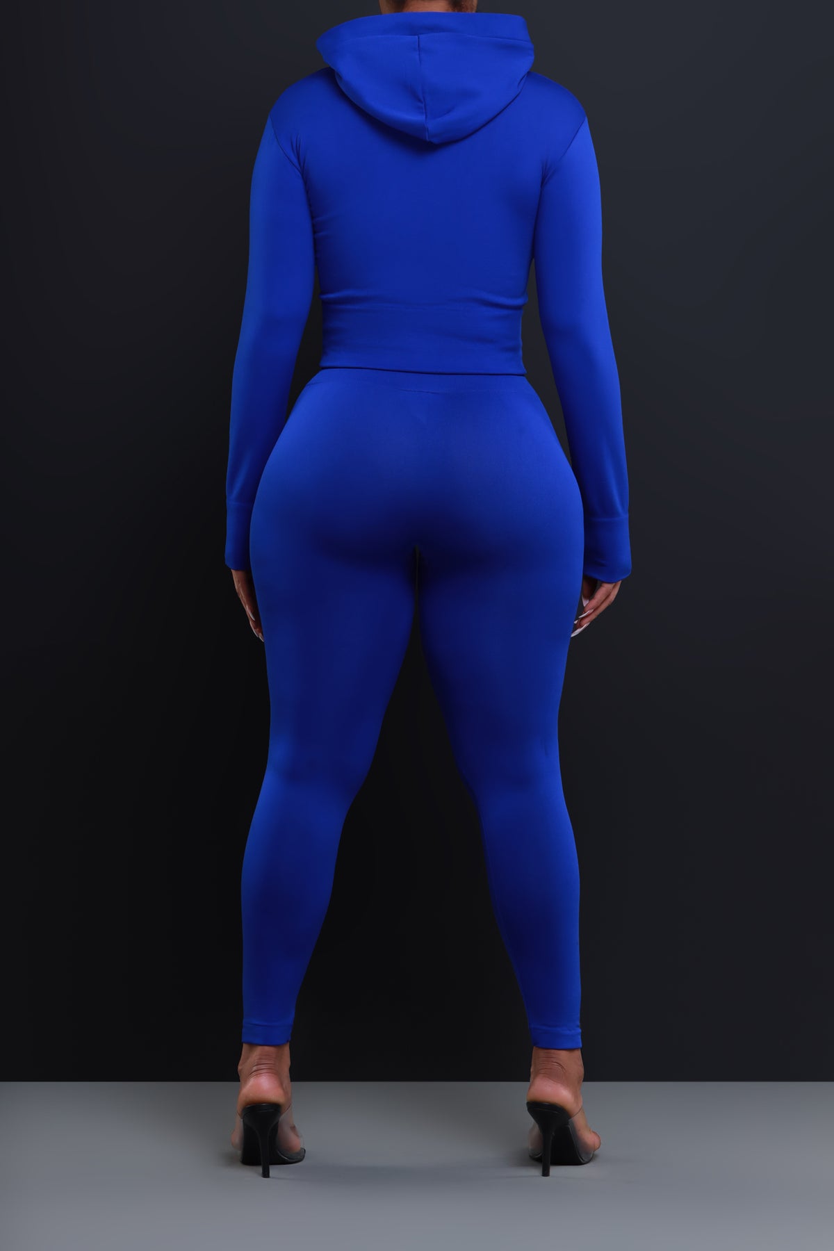 
              Roll With It Hooded Legging Set - Royal Blue - Swank A Posh
            