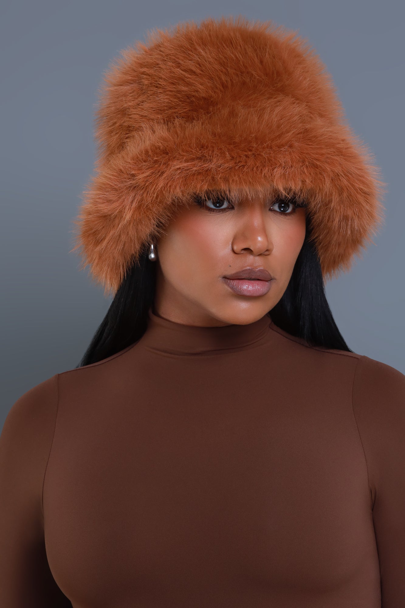 Pillow Talk Faux Fur Bucket Hat - Tan - Swank A Posh