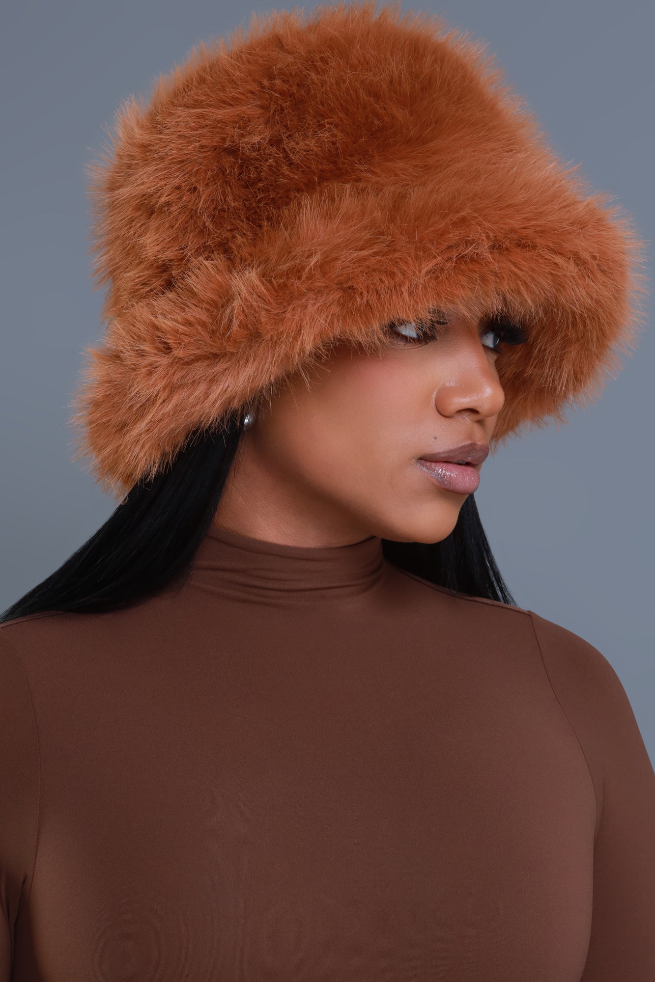Pillow Talk Faux Fur Bucket Hat - Tan - Swank A Posh
