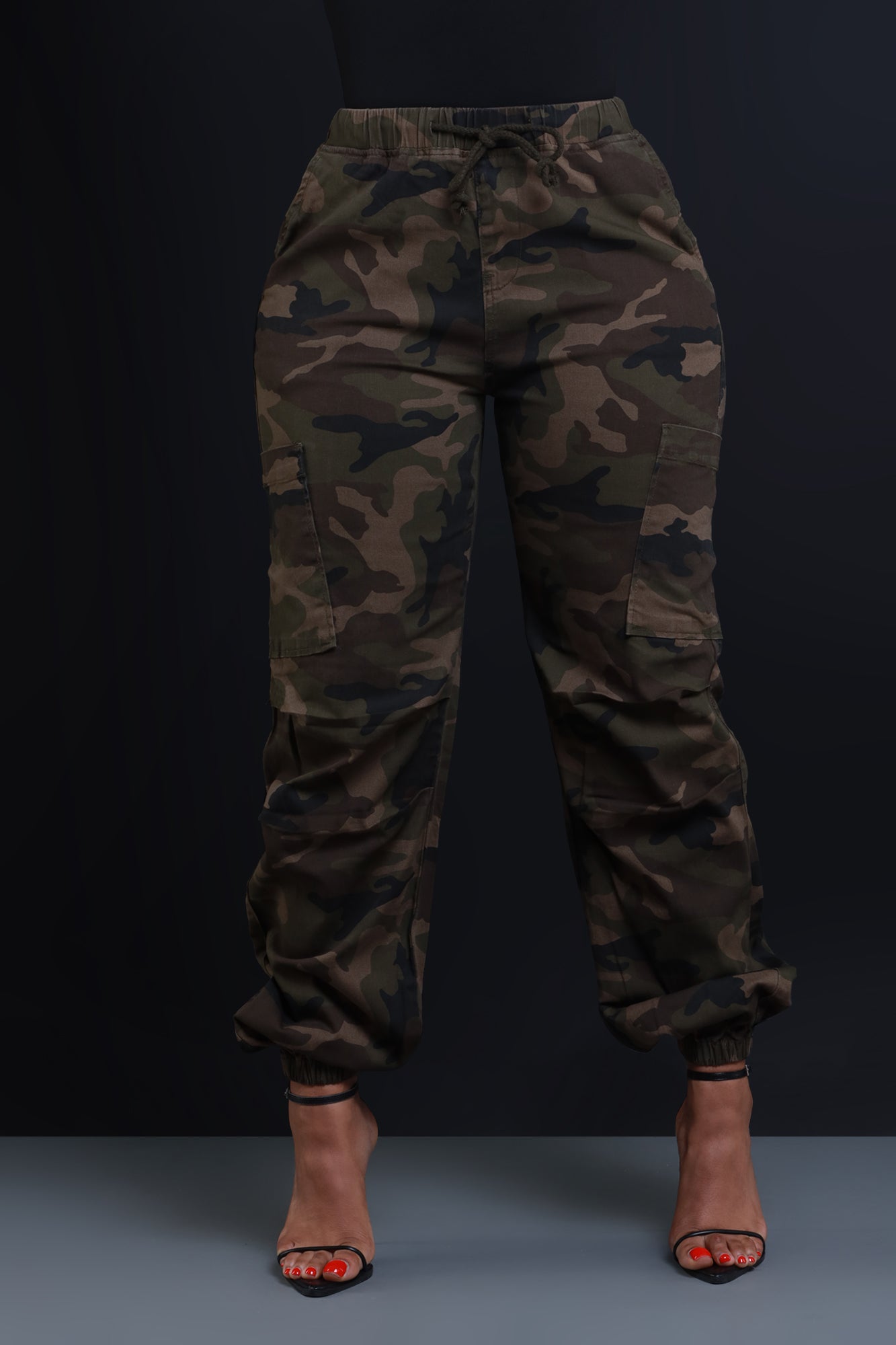Women's Plus Size Camo Cargo Pants High Waist Slim Fit Camouflage Jogger  Pants Sweatpants with Pockets : : Clothing, Shoes & Accessories