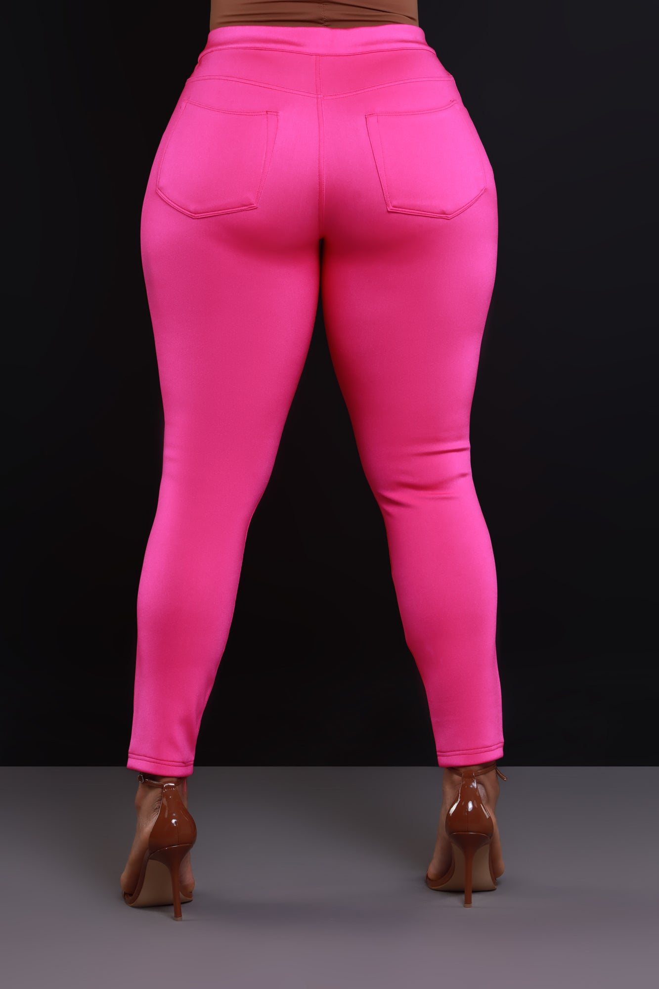 One More Chance High Rise Pants - Pink - Swank A Posh