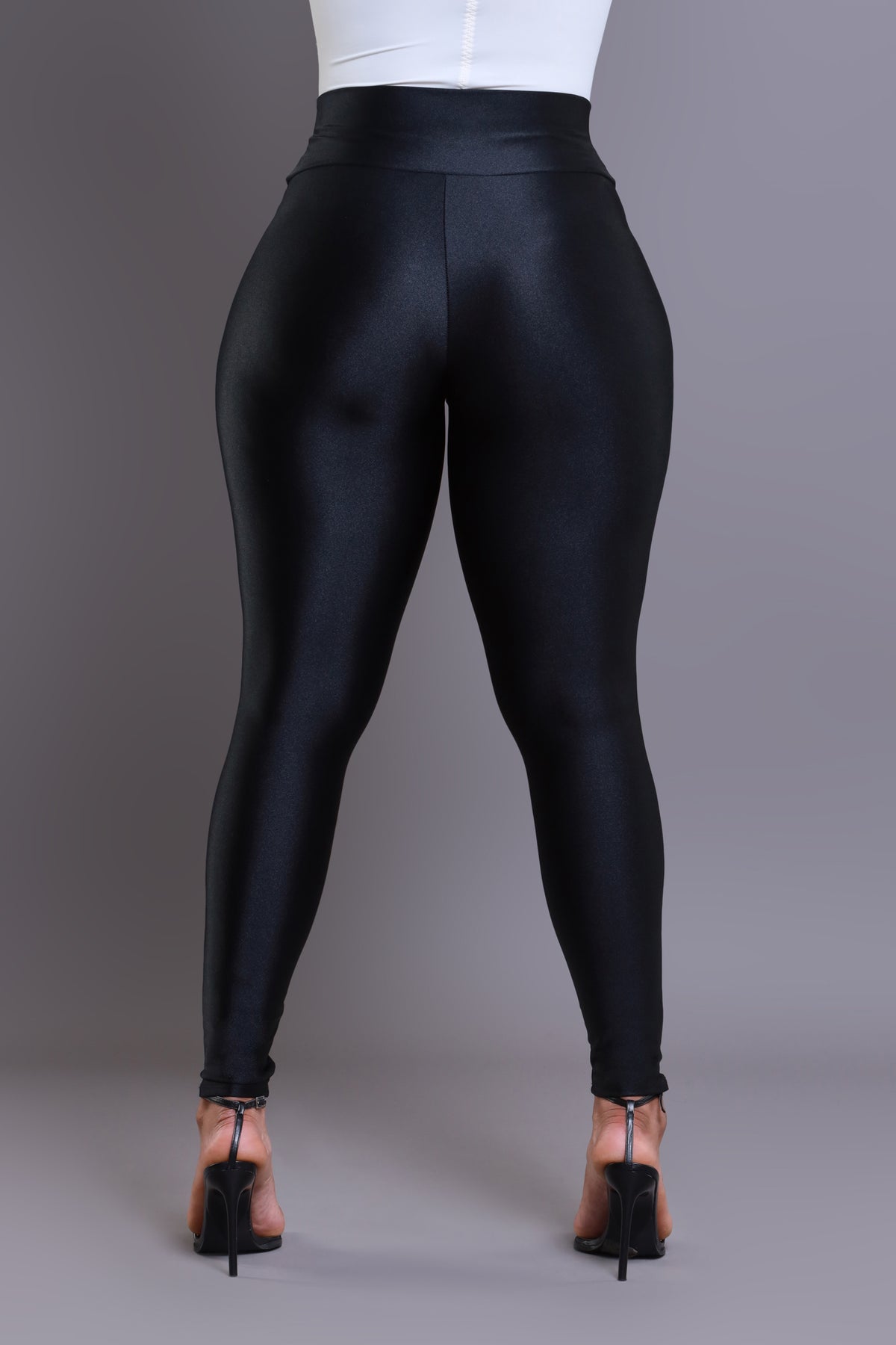 Snatch me up-shiny black leggings - Luxe Clothing Boutique & Accessories
