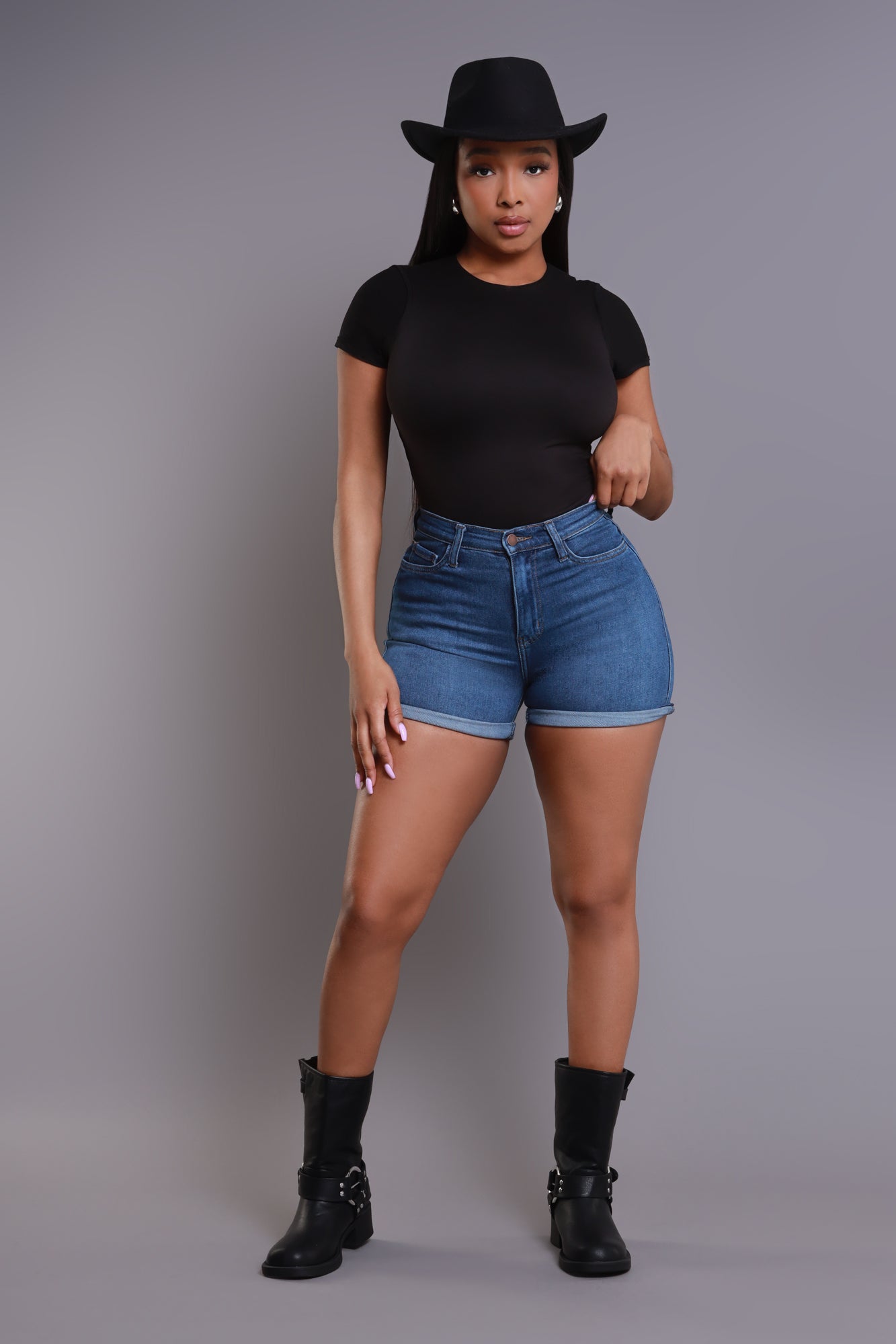 Next Episode Crewneck T-Shirt - Black - Swank A Posh