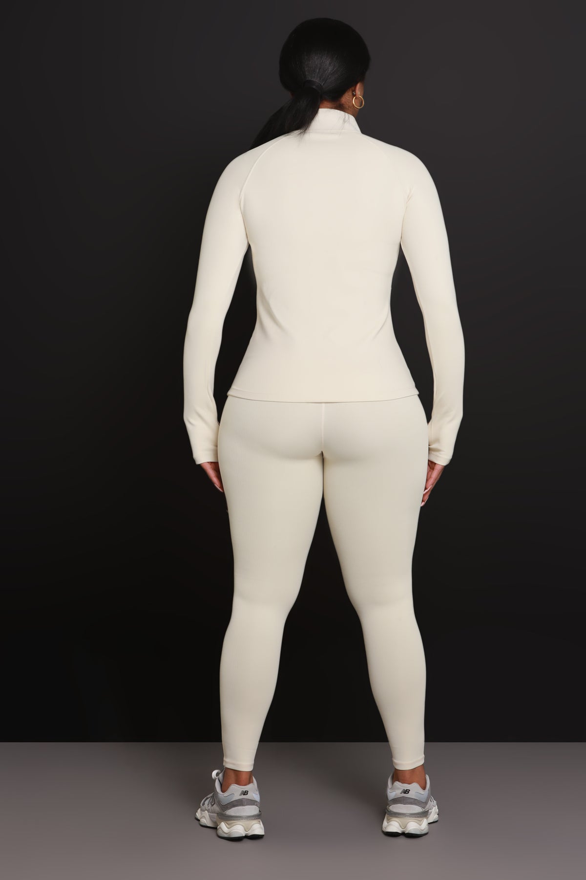 
              Or What NUW Ribbed Leggings - Ivory - Swank A Posh
            