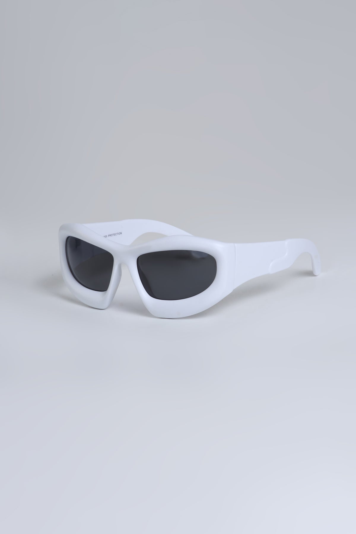 
              On Sight Oversized Bubble Sunglasses - White - Swank A Posh
            