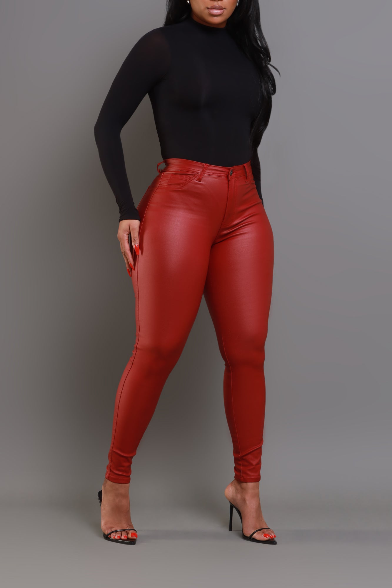 Luxe Vegan Leather Set II | Fall fashion outfits, Fashion, Vegan leather  leggings