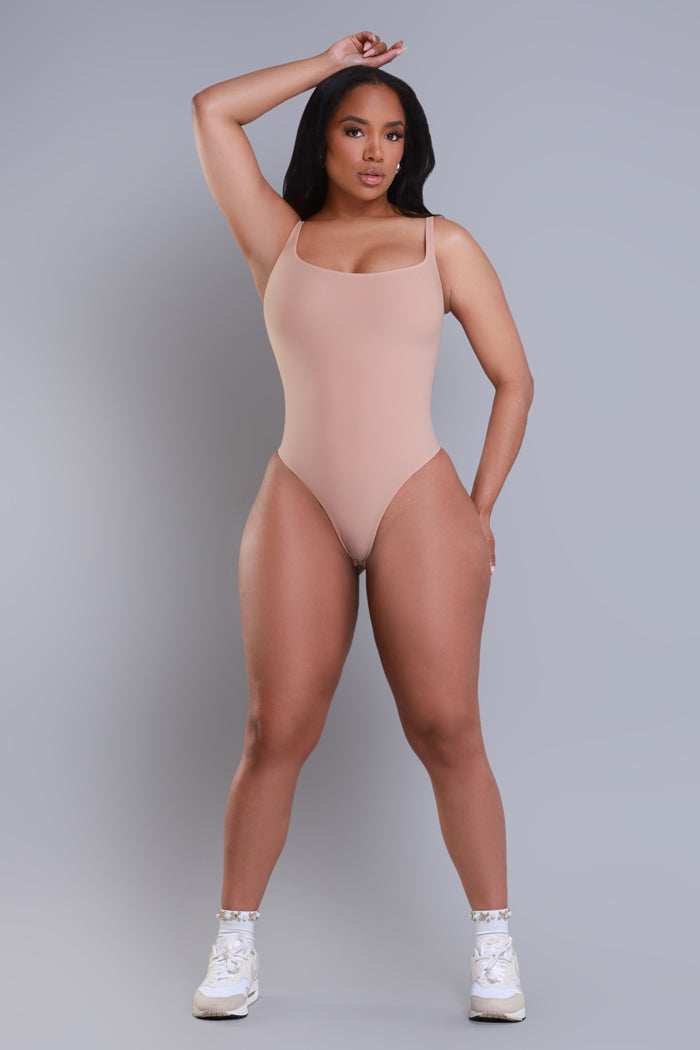 
              Barely There Sleeveless Bodysuit - Sand No.241 NKDS - Swank A Posh
            