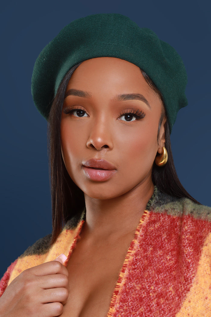 Better Than This Knit Beret - Teal Green - Swank A Posh
