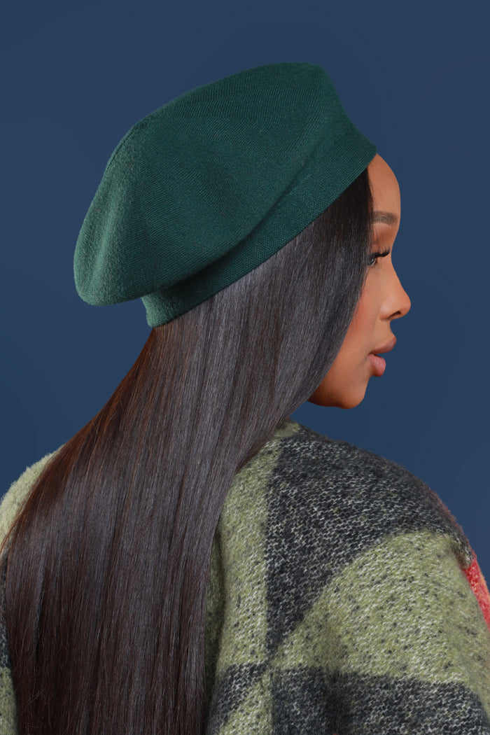 Better Than This Knit Beret - Teal Green - Swank A Posh