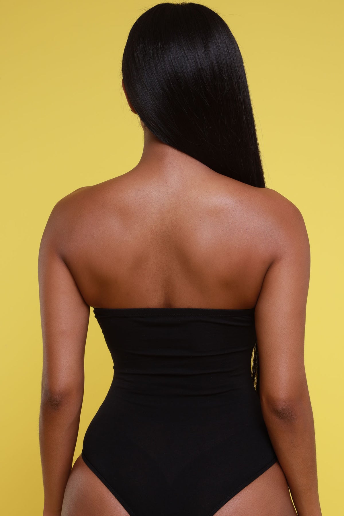 
              The Right Moves Strapless Bodysuit - Black - Swank A Posh
            