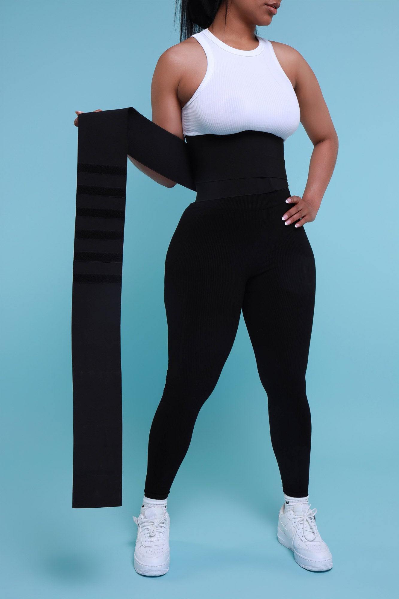 The Waist Wrap - Black No.135 - Swank A Posh