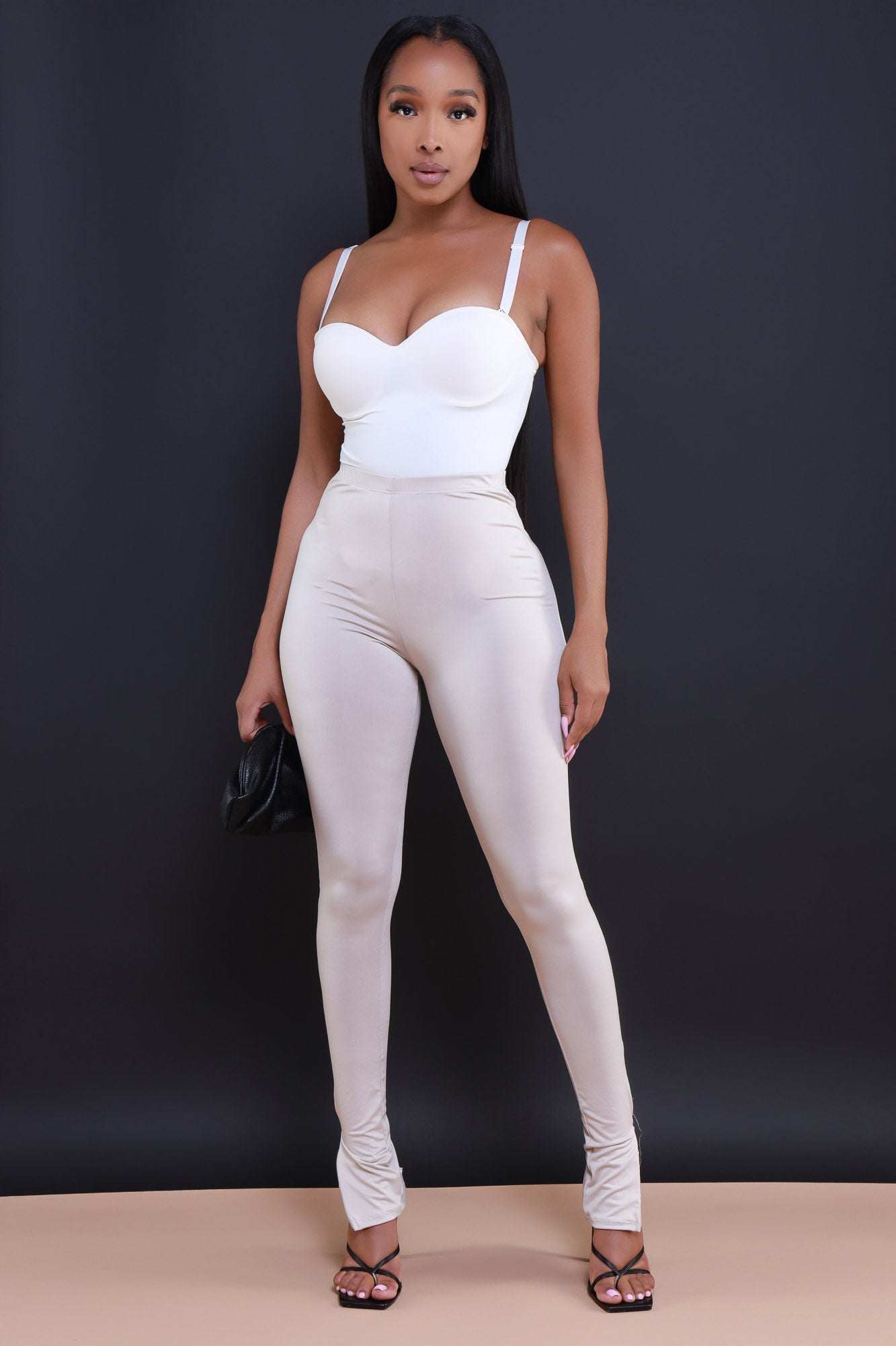 MMOOCO Underwire White Bodysuit Women Shapers Stretch Solid Color Silky  Underwear Bodysuits Shapewear : : Fashion