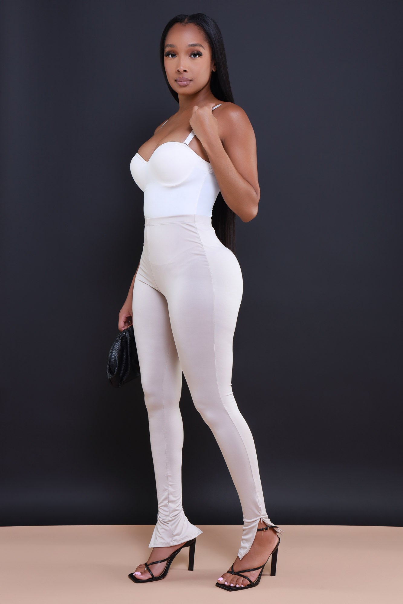Doctored Form Shape Wear Bodysuit - White No. 124 - Swank A Posh