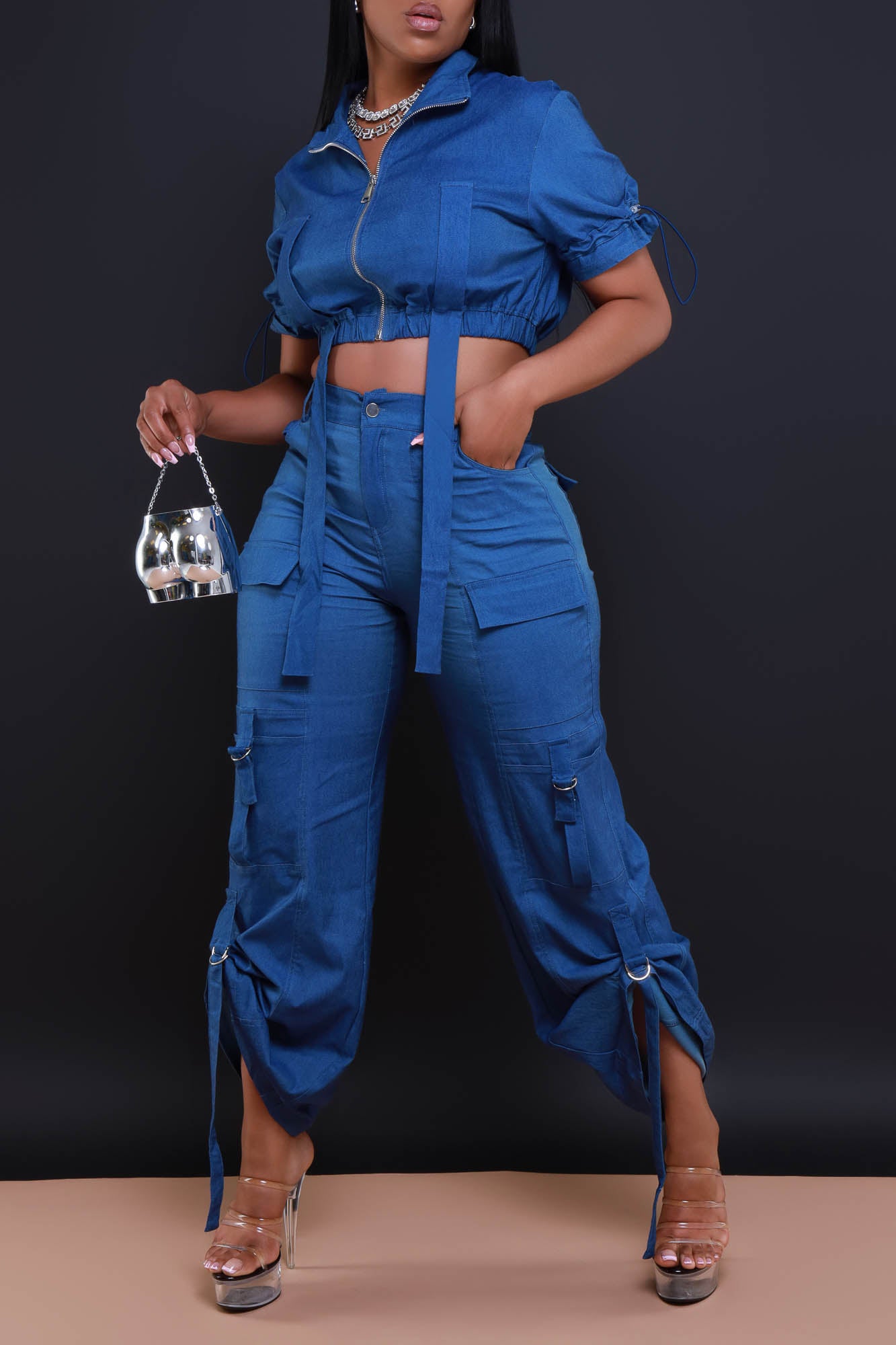 Blue Denim Denim Two Piece Dress Set With Low Cut Straps And Bodycon Skirts  Womens Streetwear Jeans, Bustier Crop Top And Mini Bodynet Perfect For  Clubwear P230517 From Mengqiqi04, $15.11 | DHgate.Com