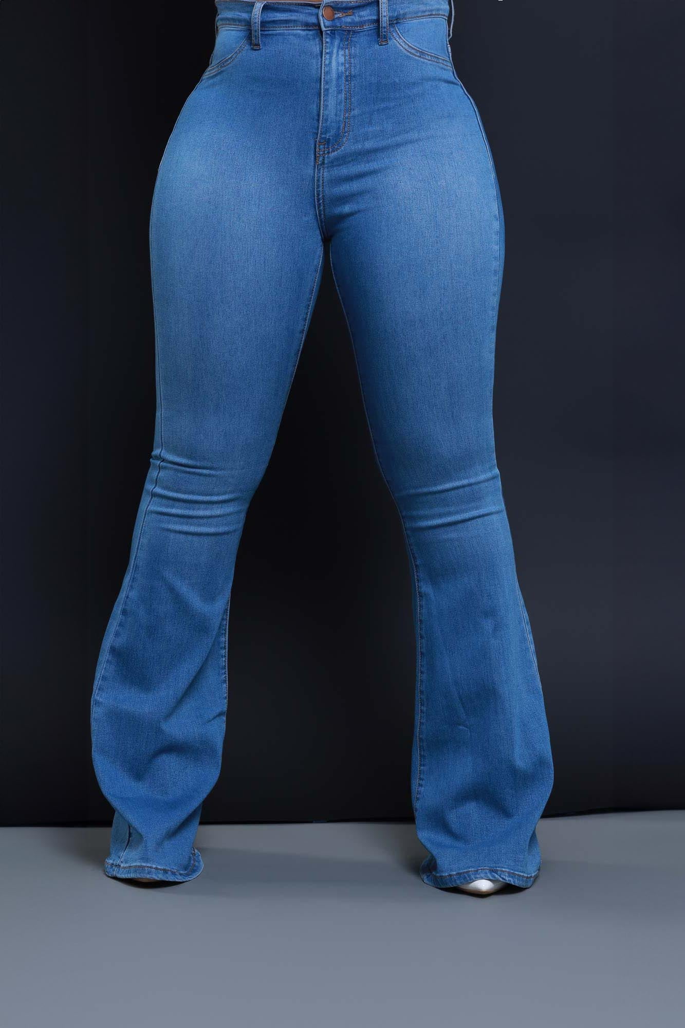 Flare Jeans Bell Bottoms, Womens Jeans Denim Bell Bottom