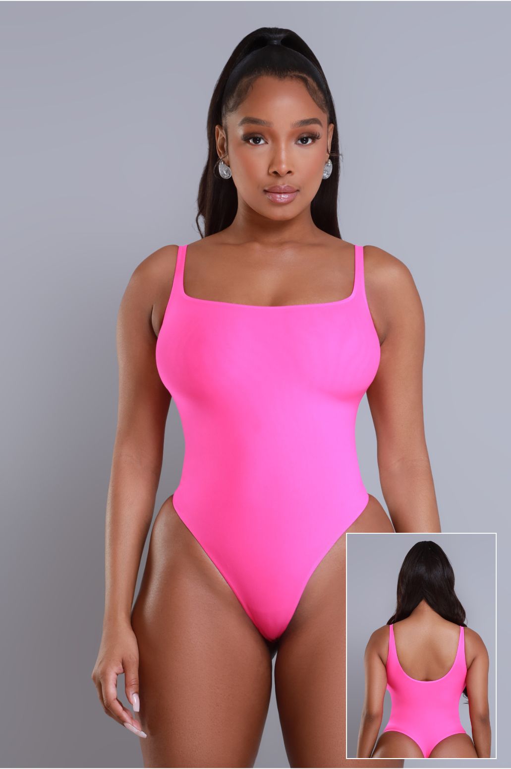 
              Barely There Sleeveless Bodysuit - Rose Violet No.241 NKDS - Swank A Posh
            