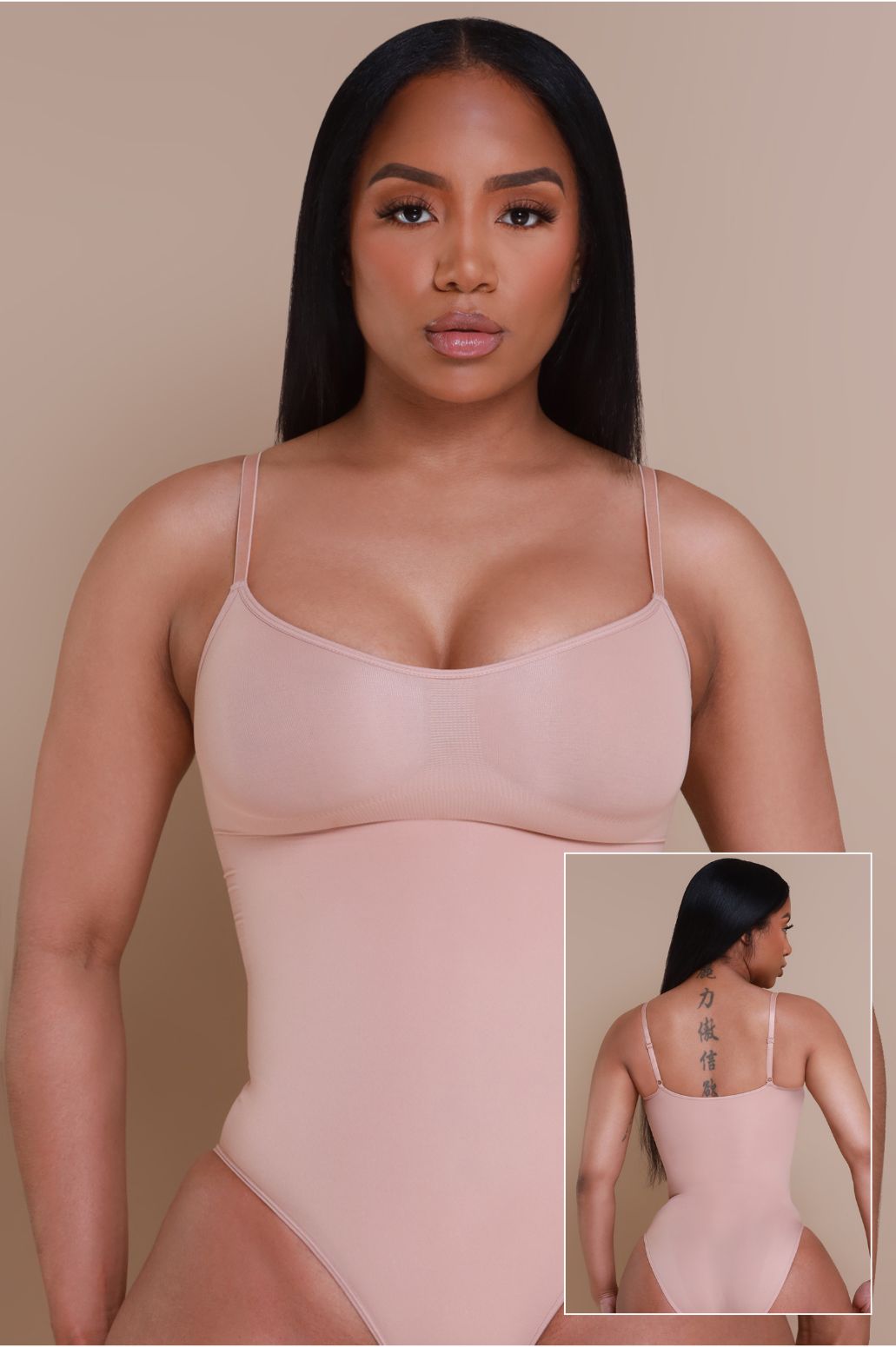 Everyday Essential Seamless Sculpting Body Shaper - Sand No. 195 - Swank A Posh