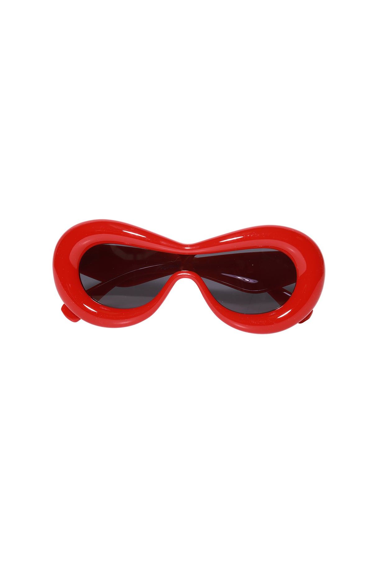 
              Look Alike Retro Framed Sunglasses - Red - Swank A Posh
            