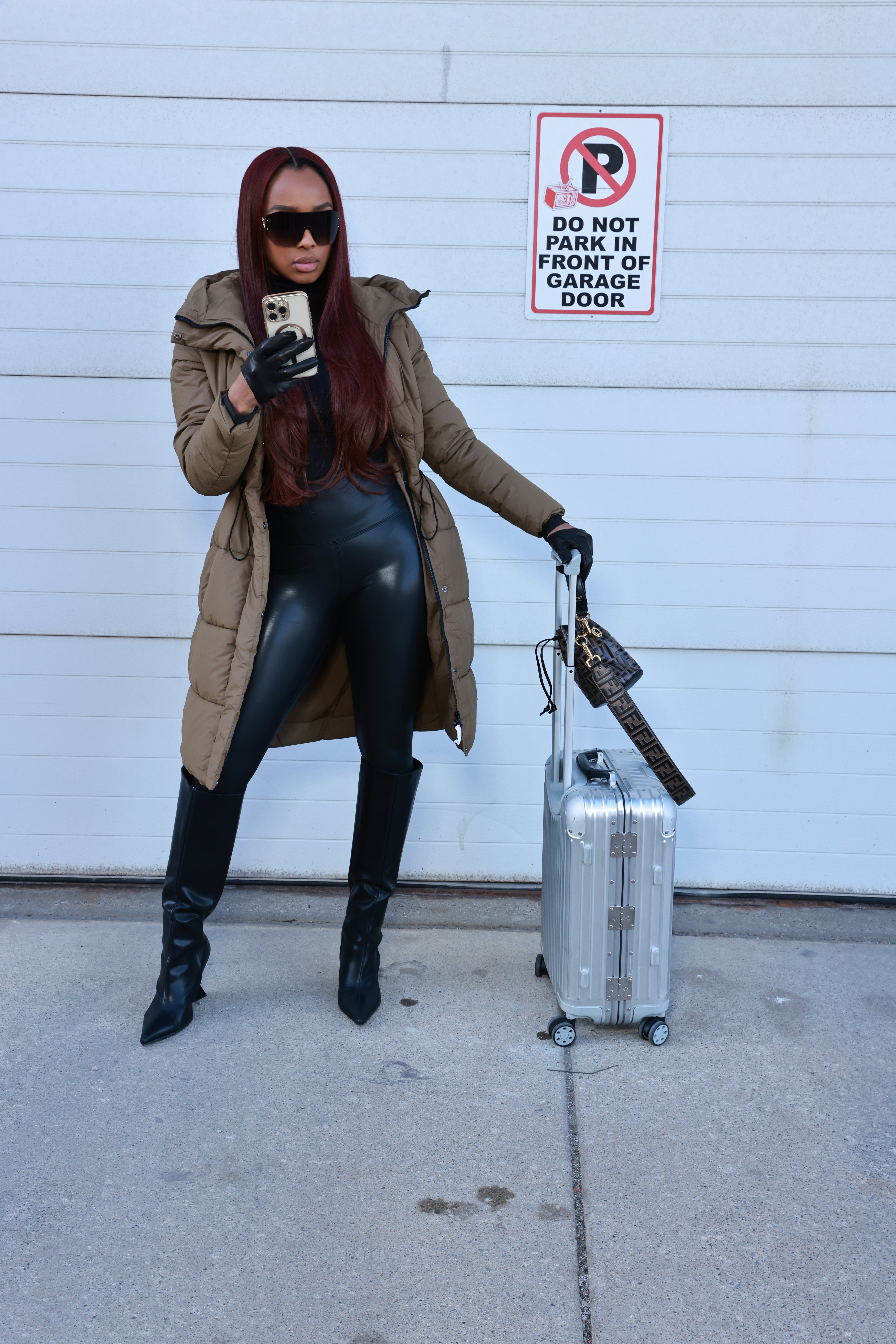 Last Layer Puffer Coat - Olive
