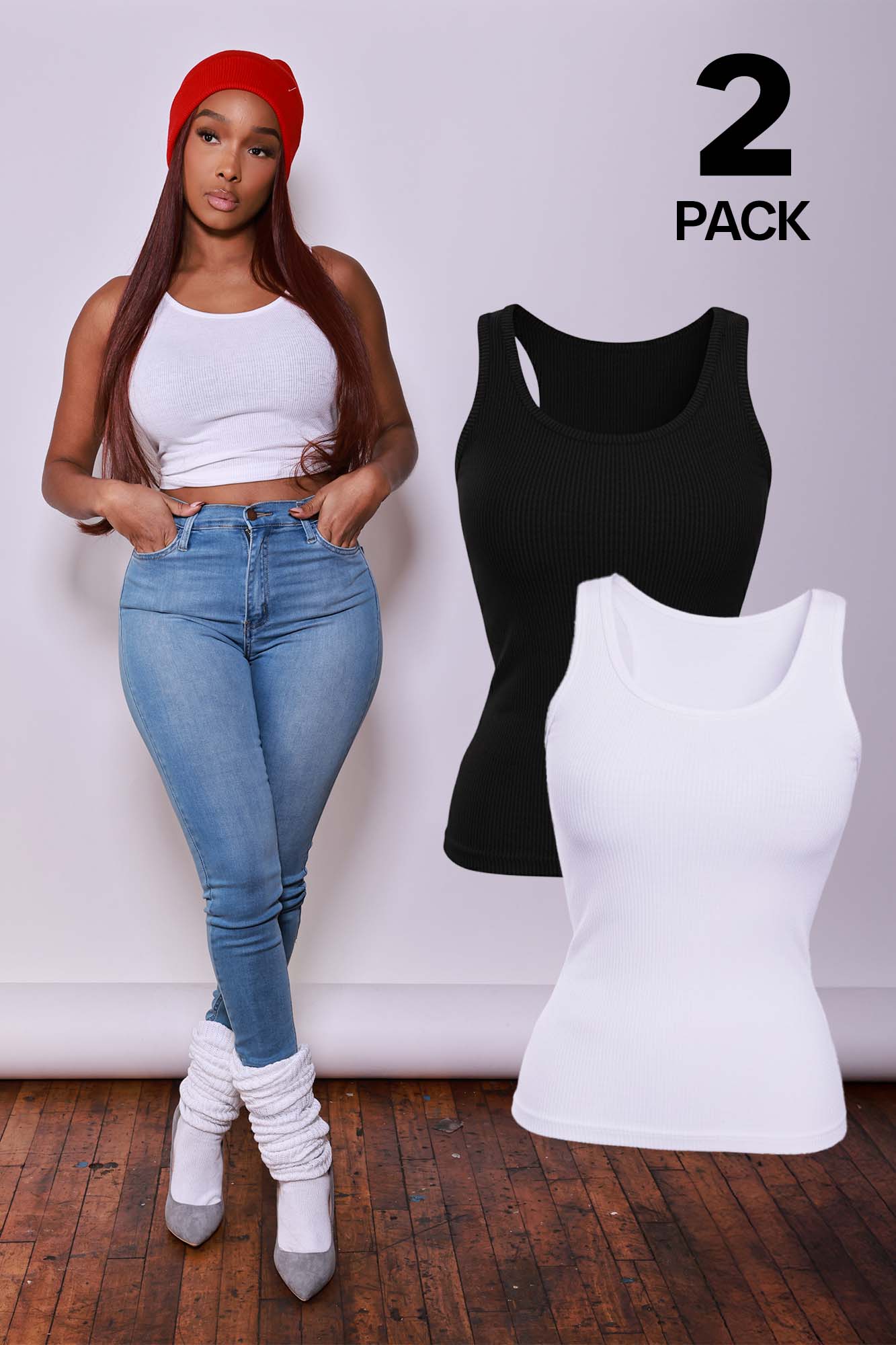 Not Your Average Beater Bundle Set - Black/White