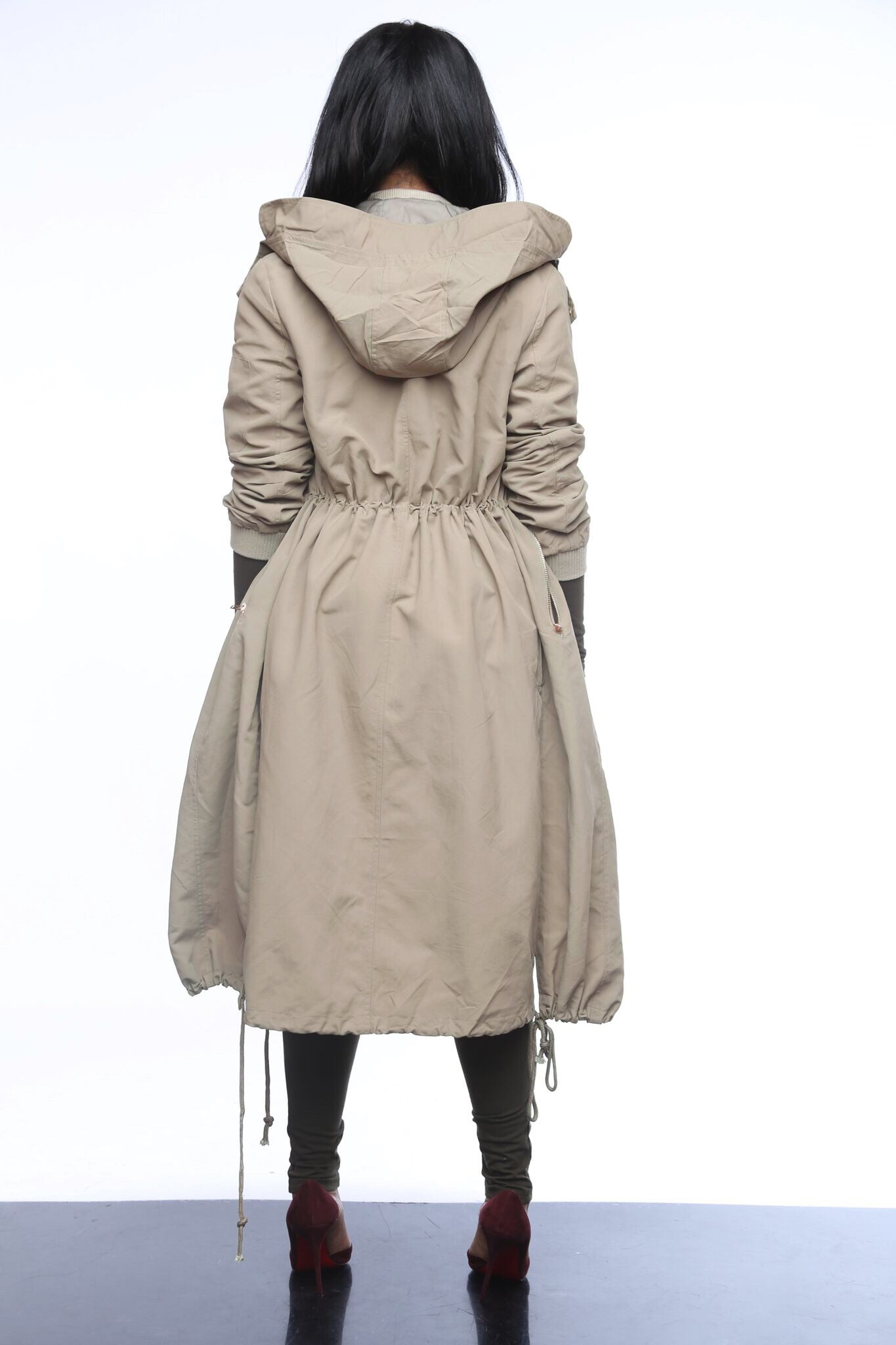 Not Your Average Bomber Parka - Khaki - Swank A Posh