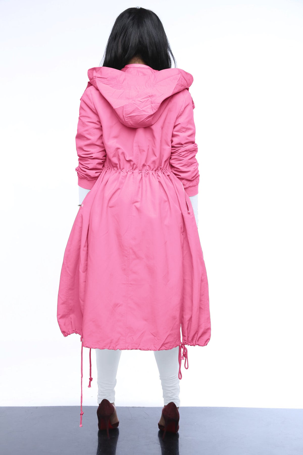 
              Not Your Average Bomber Parka - Pink - Swank A Posh
            