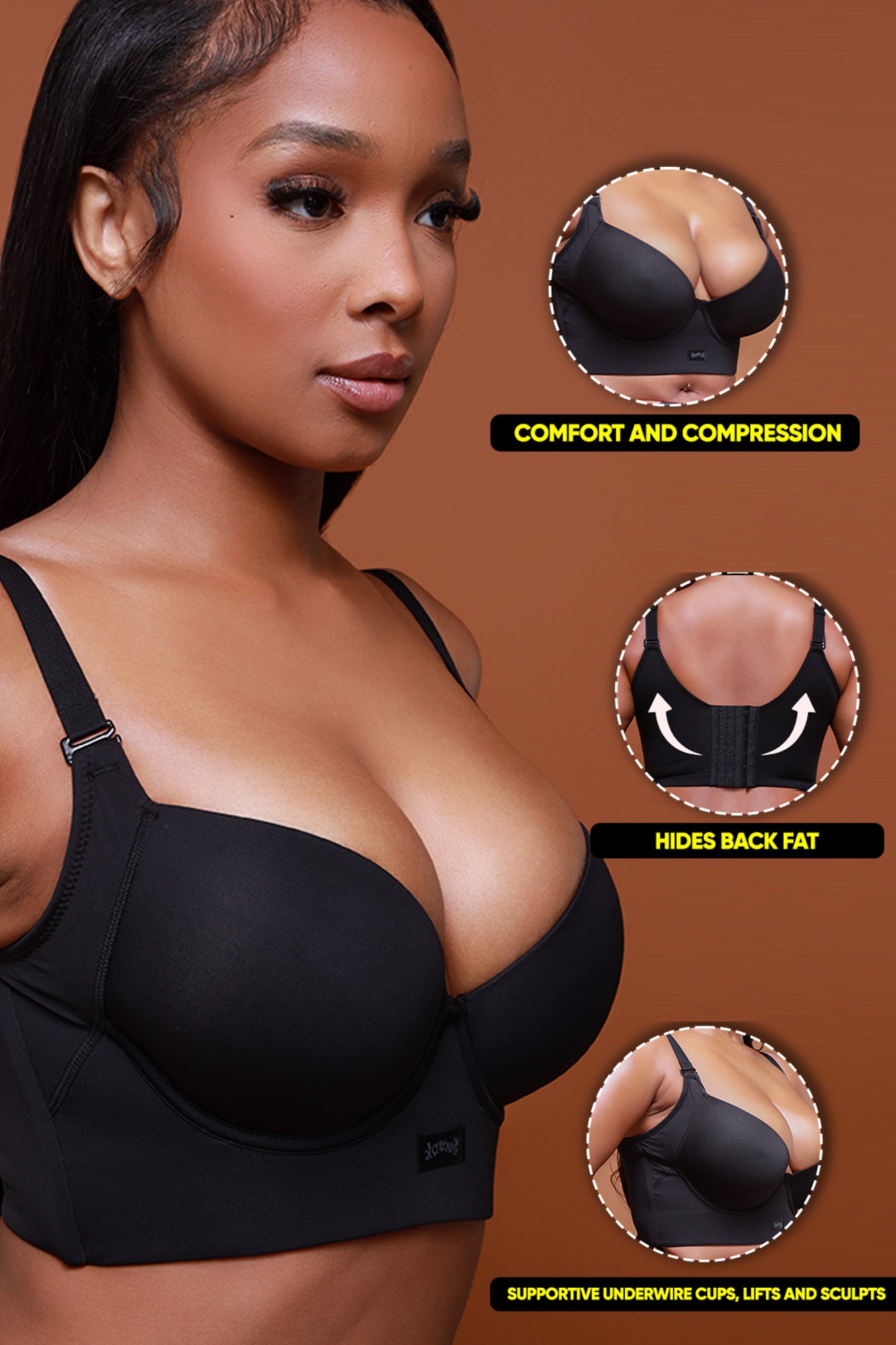 The Perfect Bra - Black No. 254 - Swank A Posh