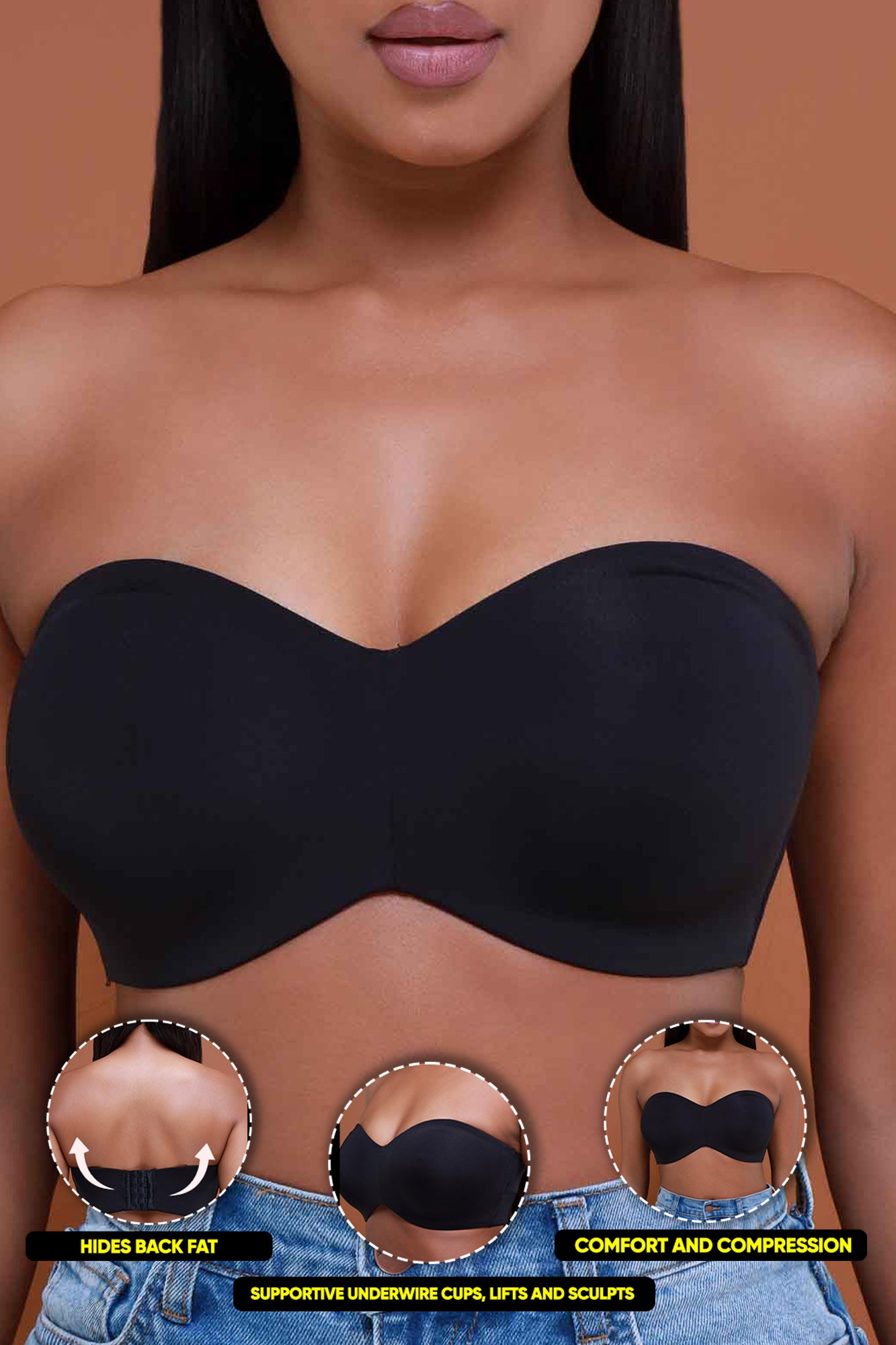 I'm a bra snob with 38DDD boobs - I've found the best strapless bra that  lifts and secures me - it's a total bargain too