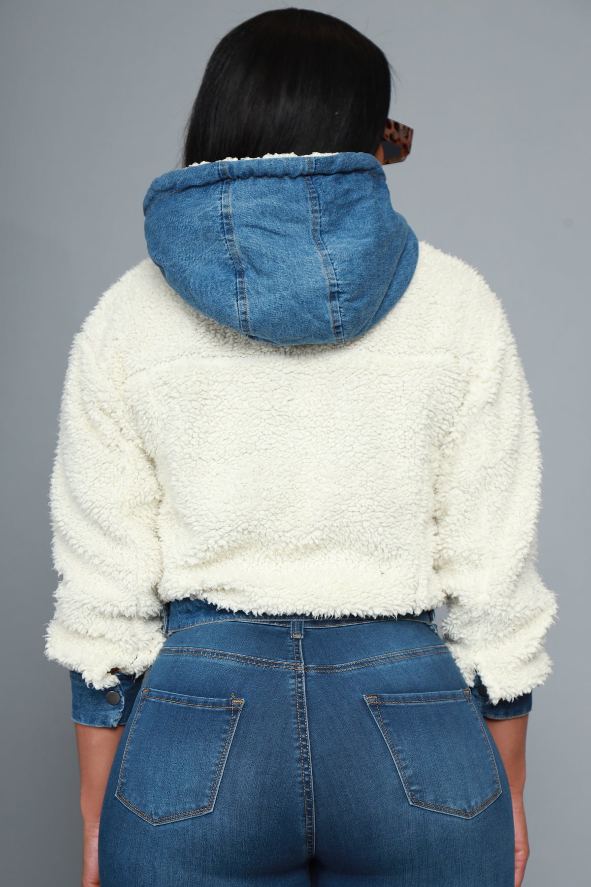 
              Take Your Pick Hooded Fuzzy Jacket - Cream - Swank A Posh
            