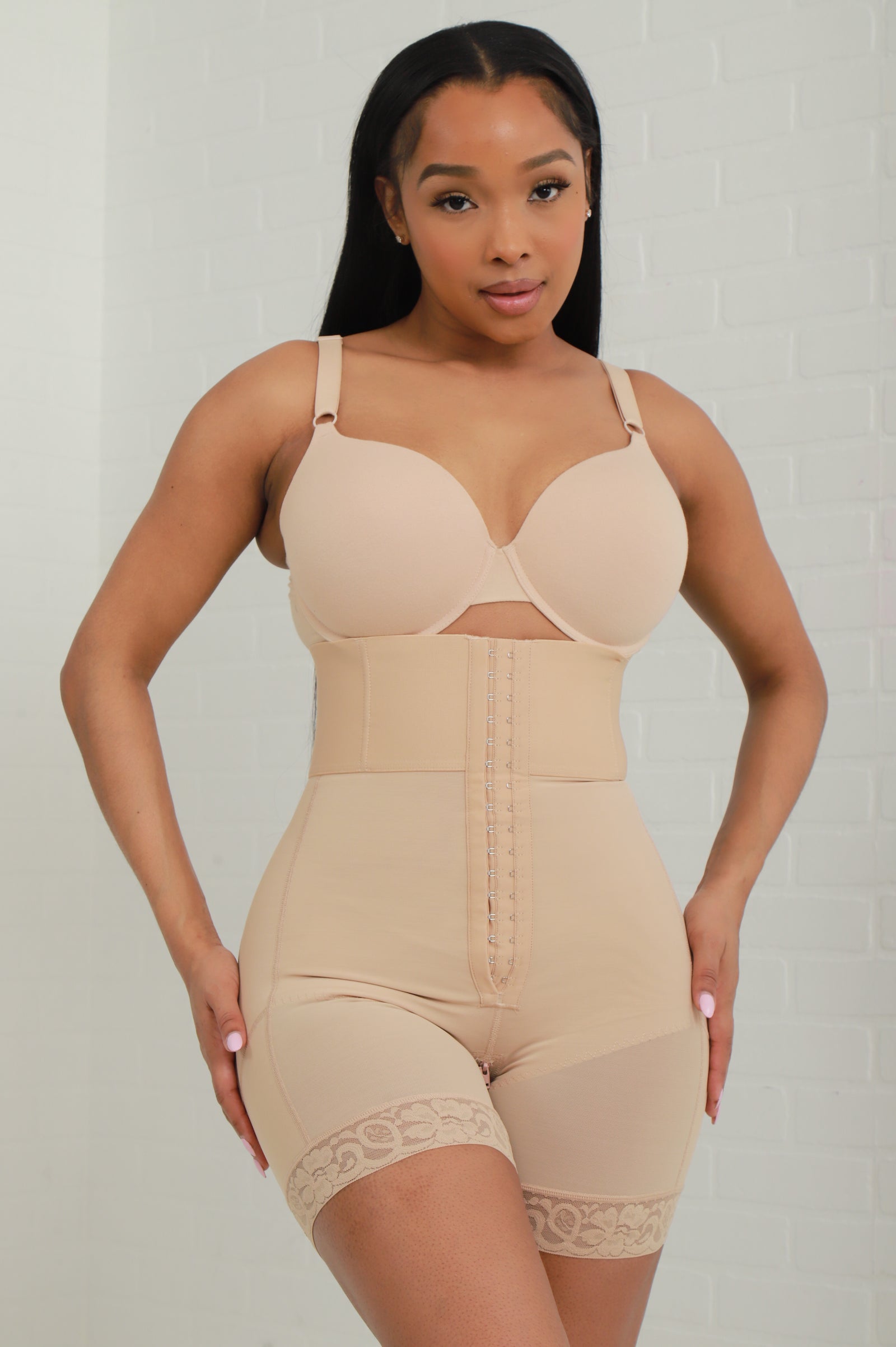 Faja No Bra Strapless Band Support - Beige No. 218 - Swank A Posh
