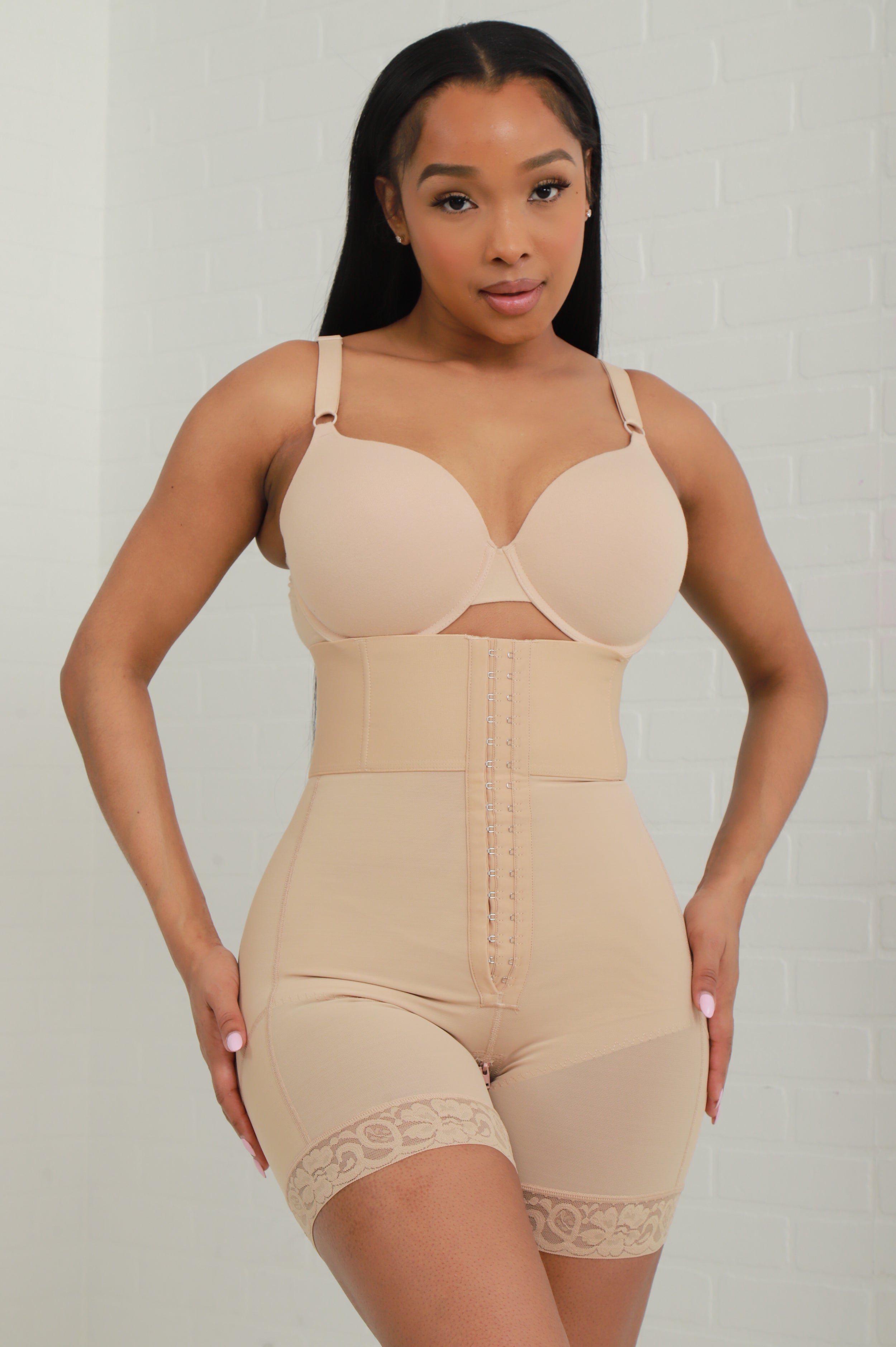  Shapewear For Women Bodysuit Tummy Control Full Bust Zipper  Body Shaping Compression Slimmer Jumpsuit Shaper Sculpting, Beige, Small :  Clothing, Shoes & Jewelry
