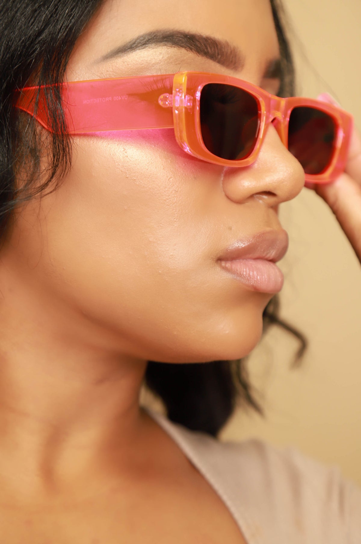
              Blinding Lights Fluorescent Sunglasses - Neon Pink - Swank A Posh
            