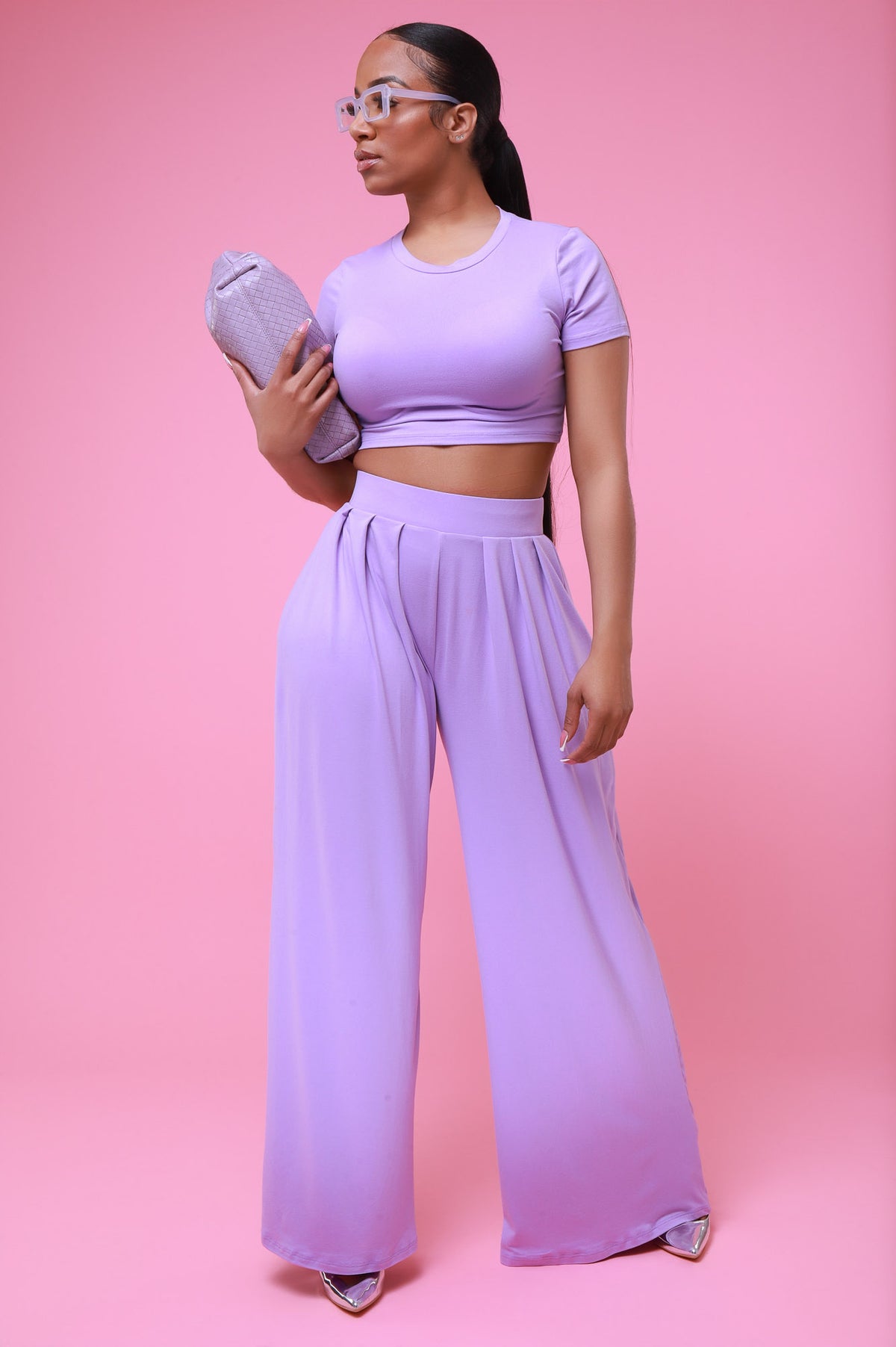 Fashion Ladies Top And Palazzo Pants Trouser Set | Jumia Nigeria