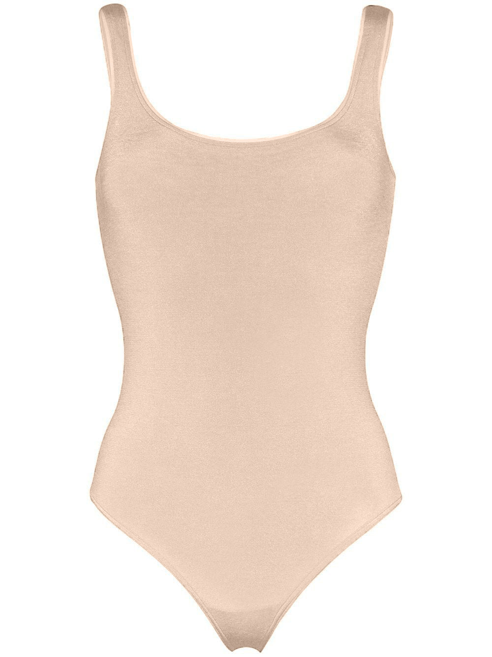 
              Invest Simple Shaping Tank Bodysuit - Toffee - Swank A Posh
            